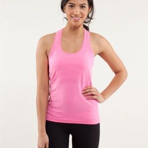 Lululemon Athletica Bright Pink Tank Top